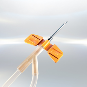 Hy-Flo Needles for Single-Needle Dialysis with Rotating Wing
