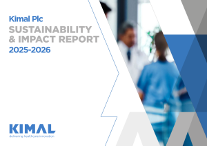 Cover of the Kimal Sustainability & Impact Report 2025-2026.